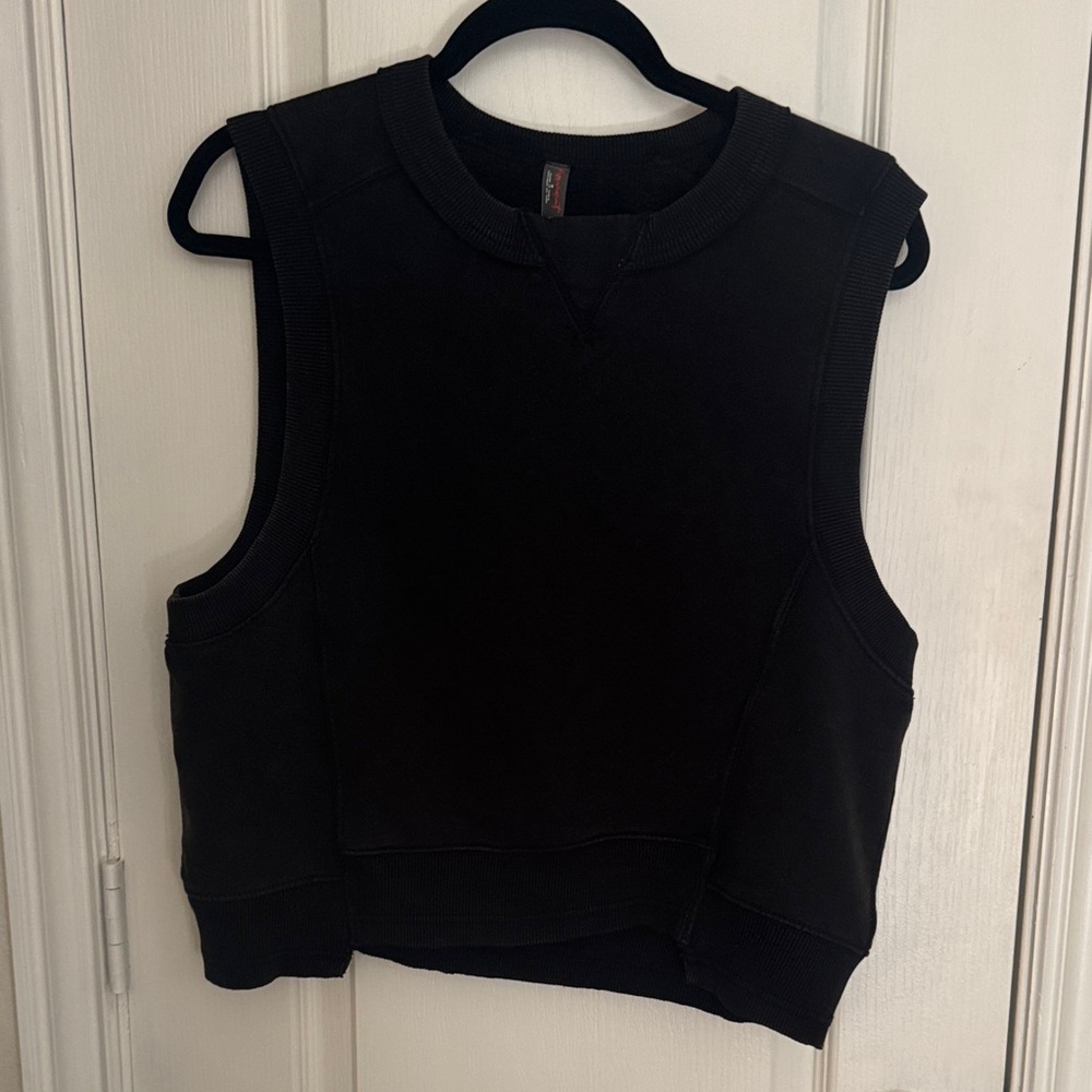 FP Movement by Free People Charcoal Muscle Tee
